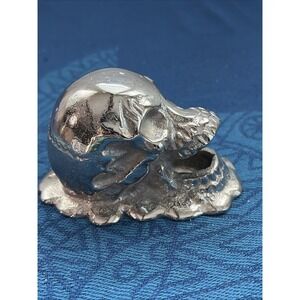 Chrome Skull Bottle Opener Made In India  4.5"